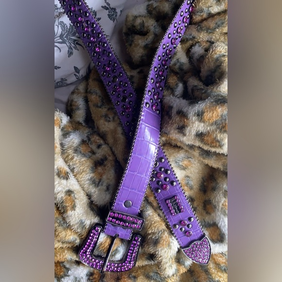 Purple bb simon belt